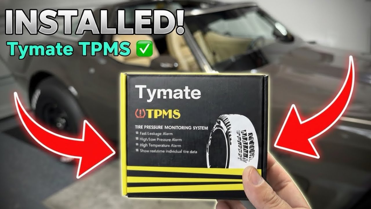 Stop Guessing Your Tire Pressure! (Tymate TPMS)