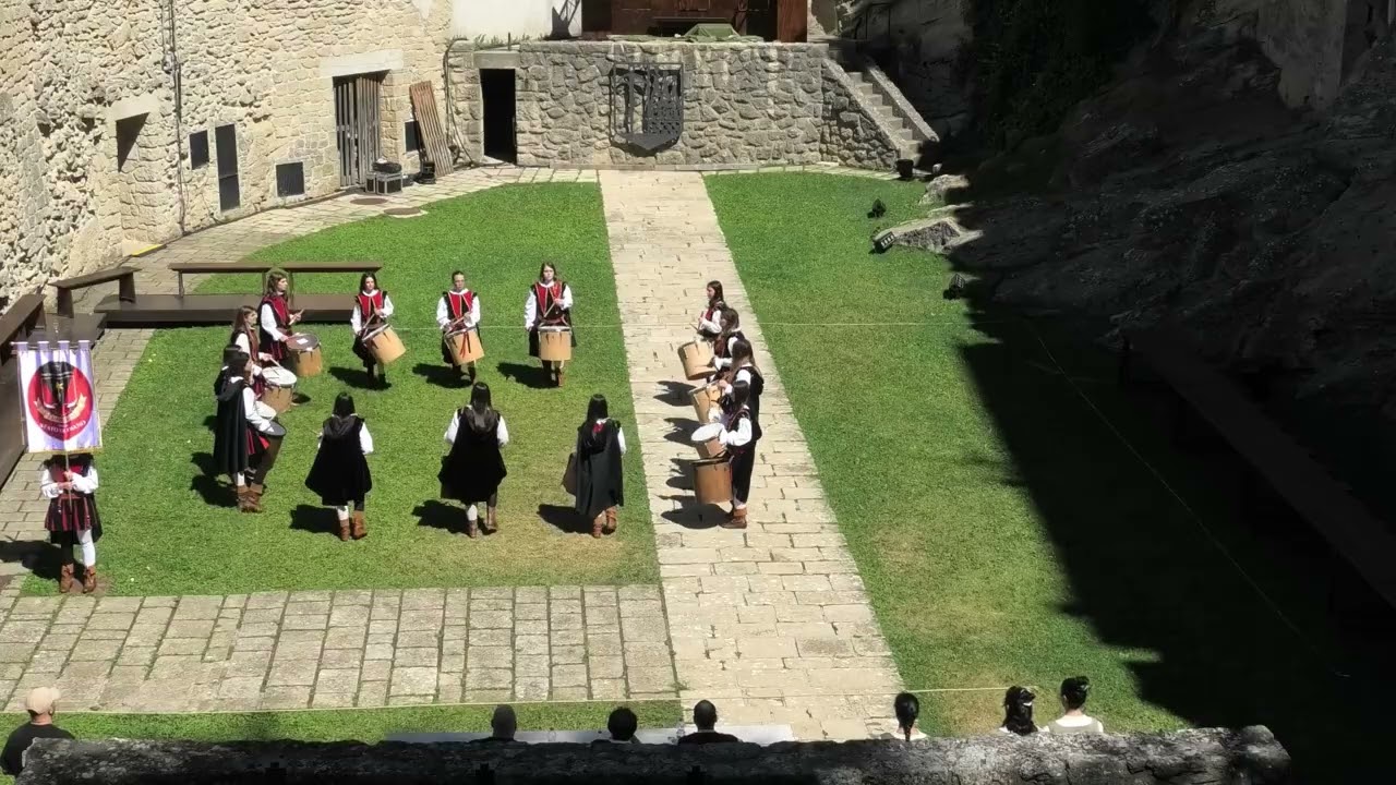 Gruppo Stato di Diano alla Giostra dei Tamburi del Torneo della Libertà di San Marino del 2025