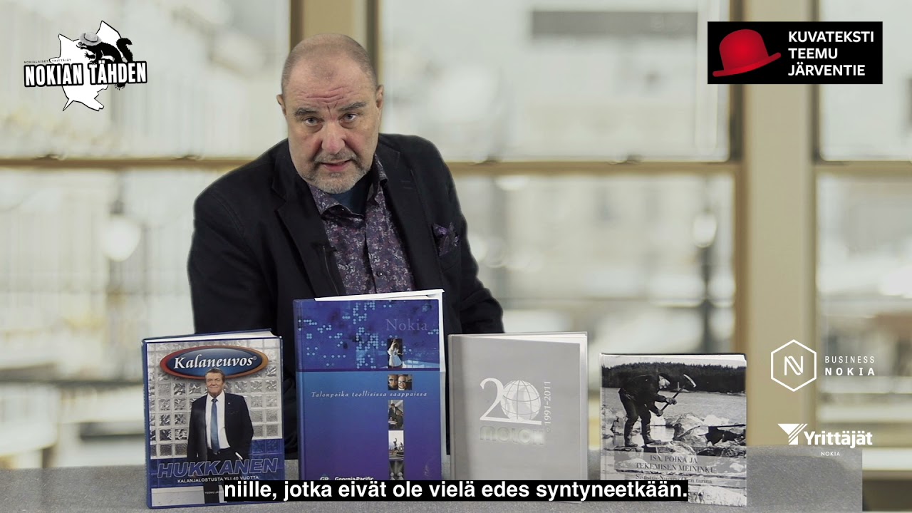 Nokian tähden: Kuvateksti Teemu Järventie Oy