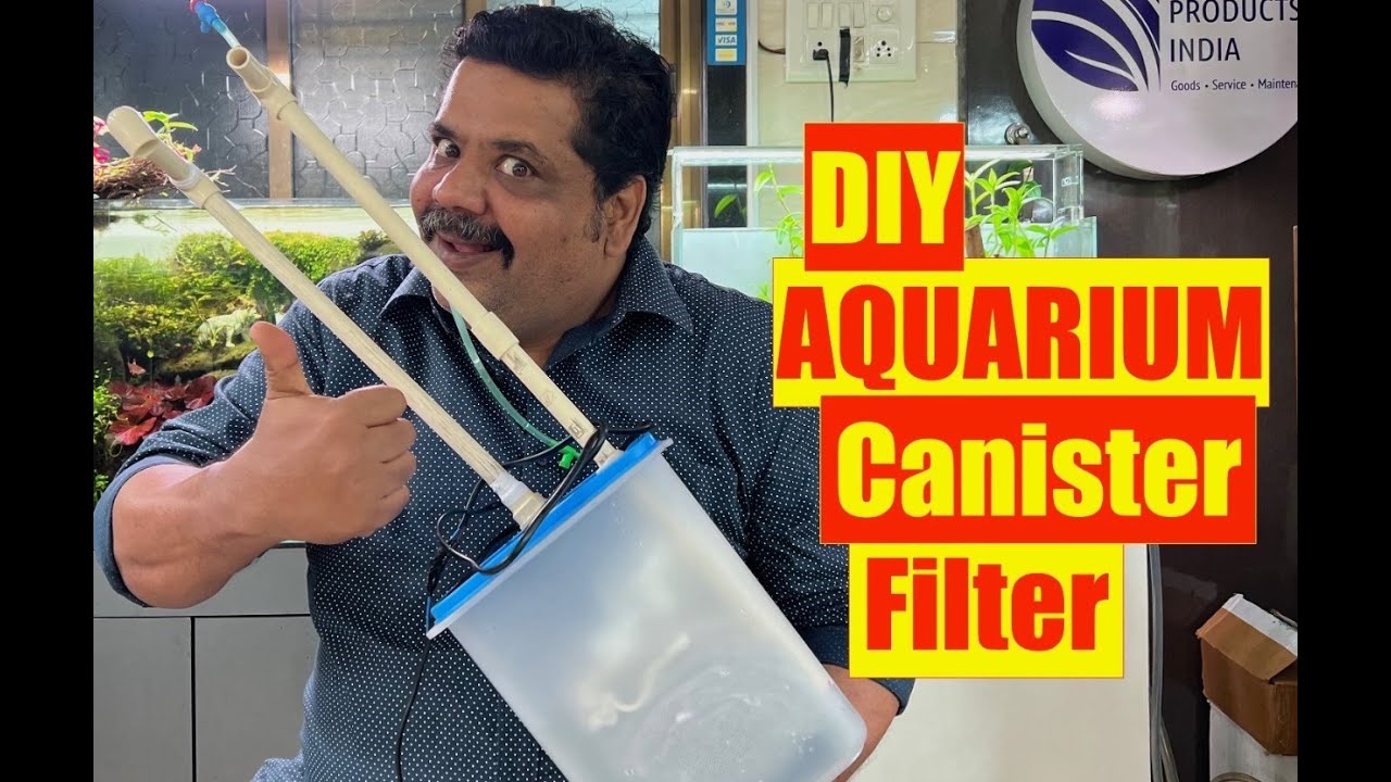 DIY | How to Make AQUARIUM CANISTER FILTER | All Aquarium Fish Tank Filter | Mayur Dev Aquascaper 4K