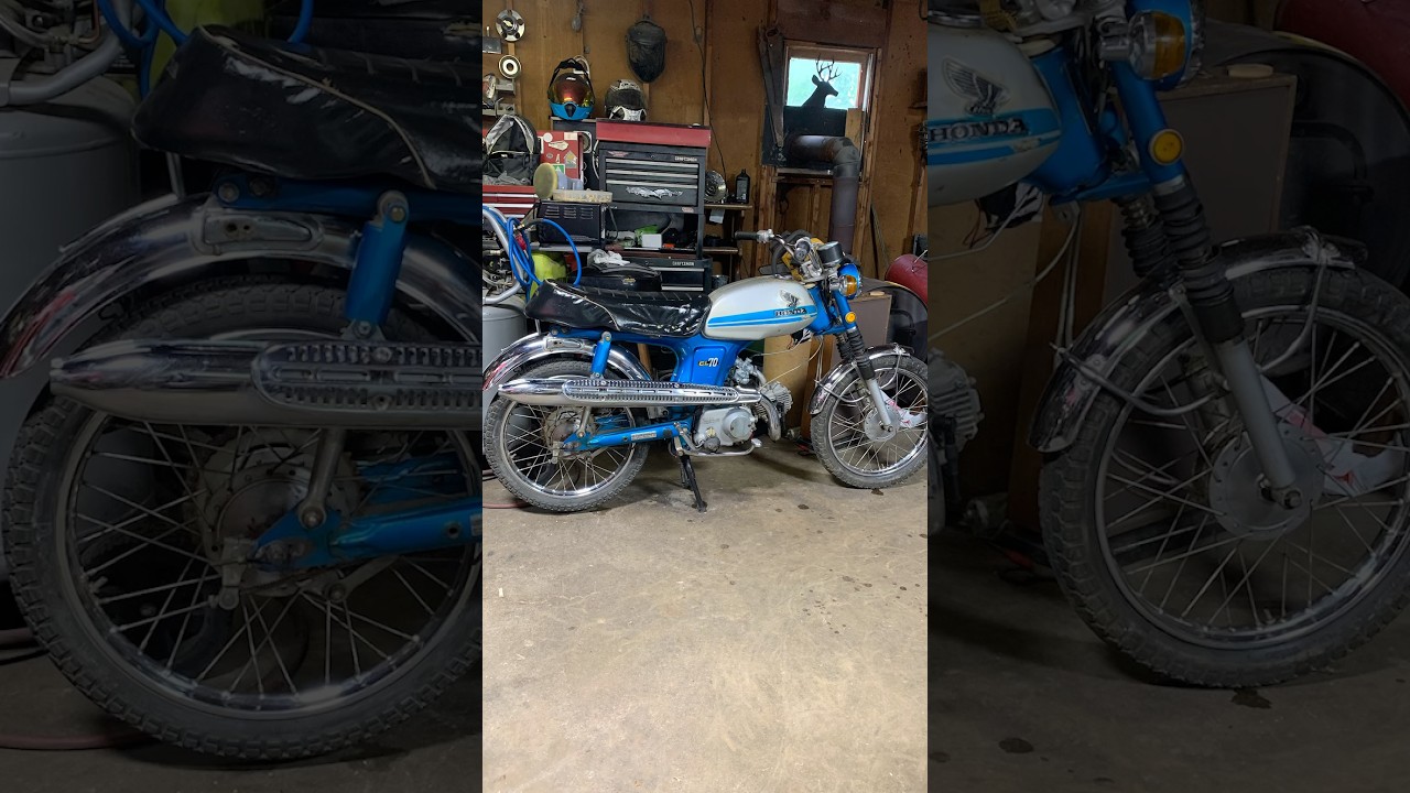 My 1971 Cl70 K1 Scrambler. All original survivor. Sat for 20 years. Barn find 