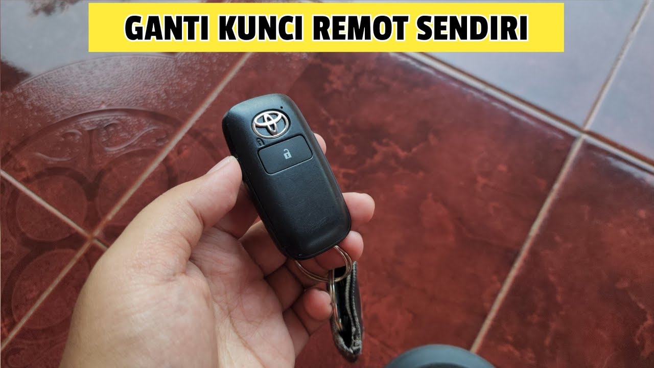 Tutorial Mengganti Baterai Kunci Keyless New Avanza 2023