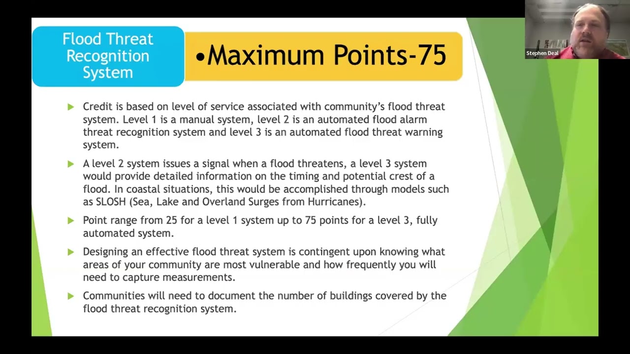 Community Rating System, Activity 610 Webinar