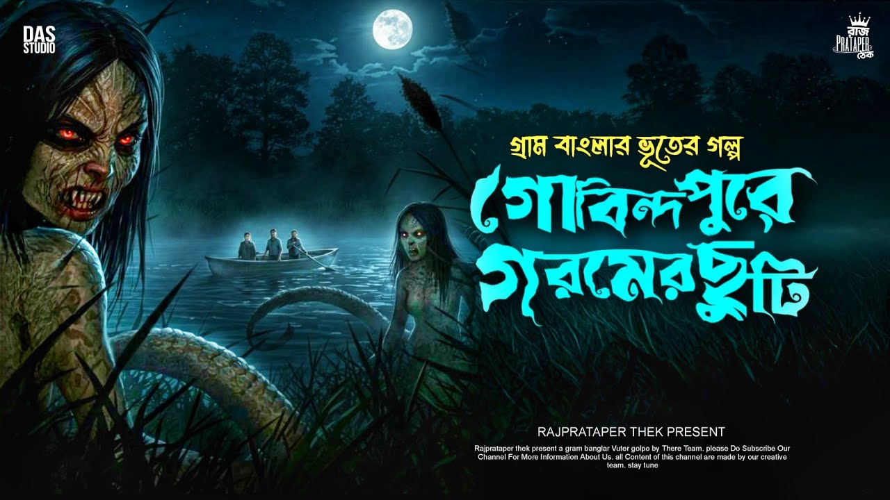গোবিন্দপুরে গরমের ছুটি ( হাড় হিম করা ভূতের গল্প ) | Gram Banglar Vuter Golpo | Bangla Bhuter Golpo