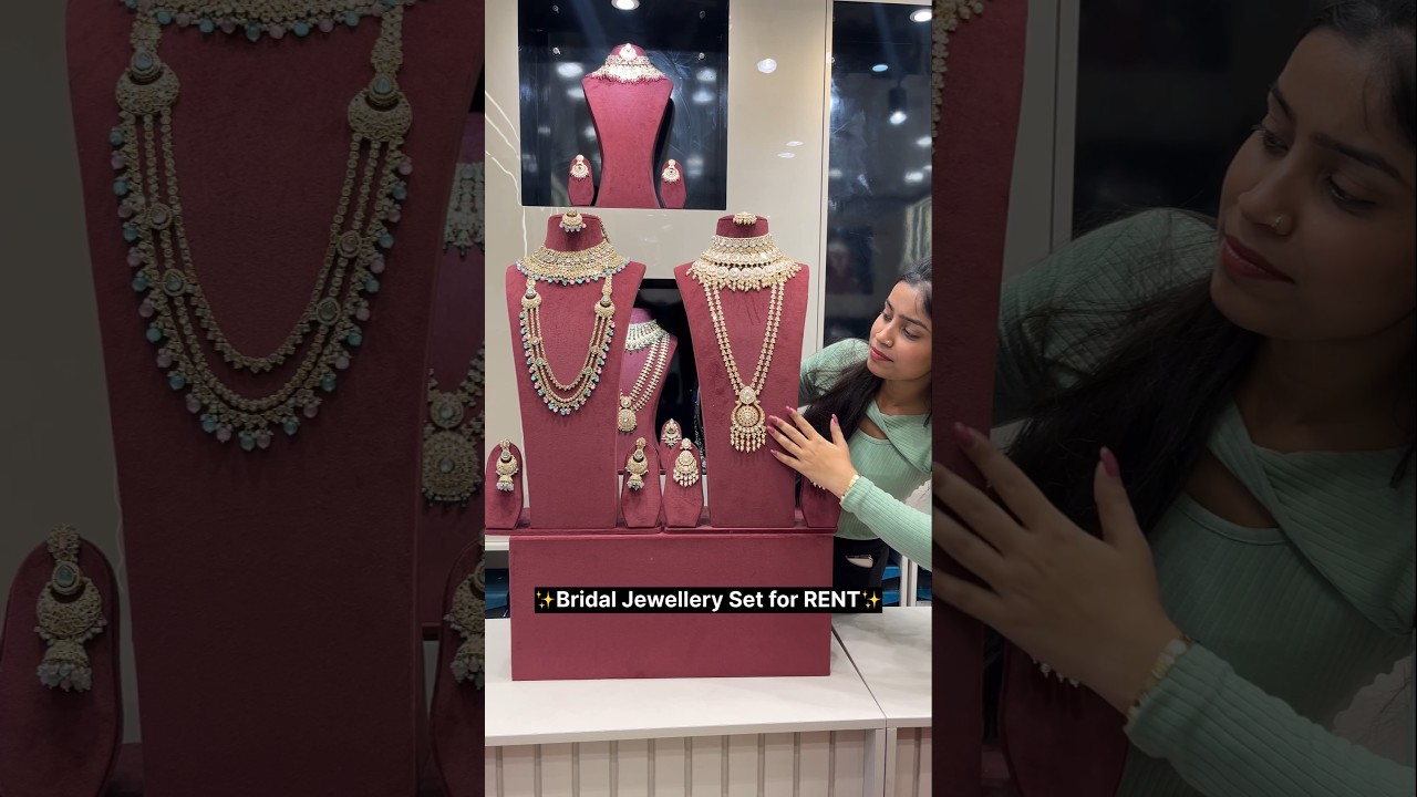 jewellery for Rent & Buy #laljees #bridal #jewellery #wedding #bridaljewellery #shorts #yt