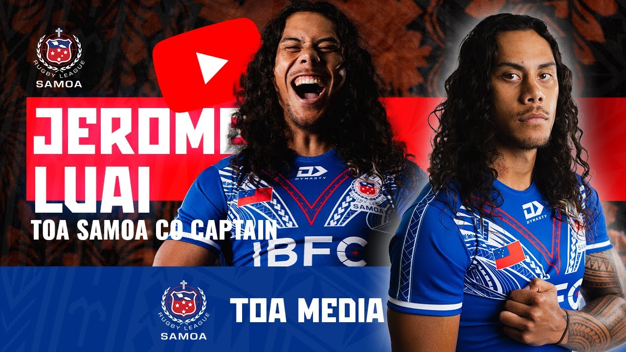 Jerome Luai I Toa Samoa Captain on Pride, Leadership, and International Rugby League Legacy