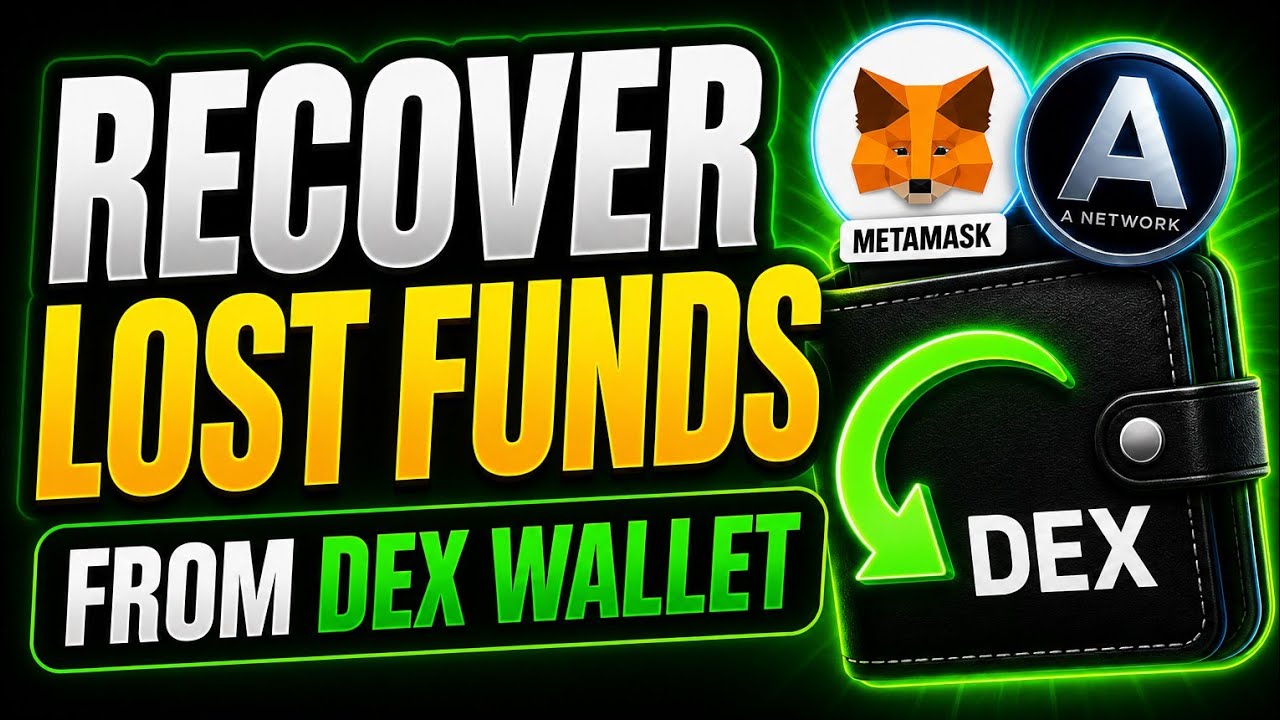 How to recover Dex wallet of A network | wallet recovery of A network | a network update | ANET