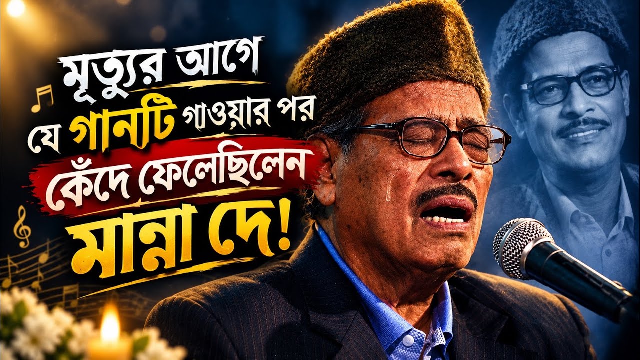মান্না দে যে গানটি গাওয়ার পর কেঁদে ফেলেছিলেন॥Manna Dey Hit Song.Manna dey Life Story.