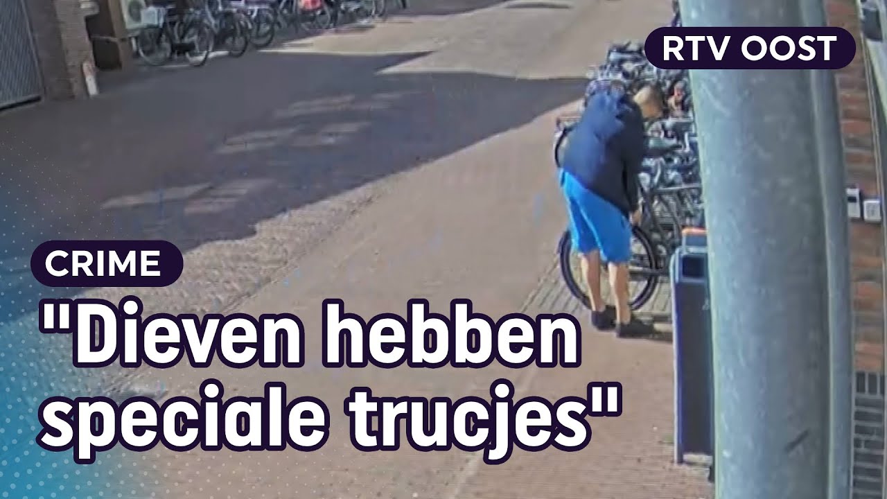 E-bikes populairder bij fietsendieven: wijkagent Marcel waarschuwt | RTV Oost