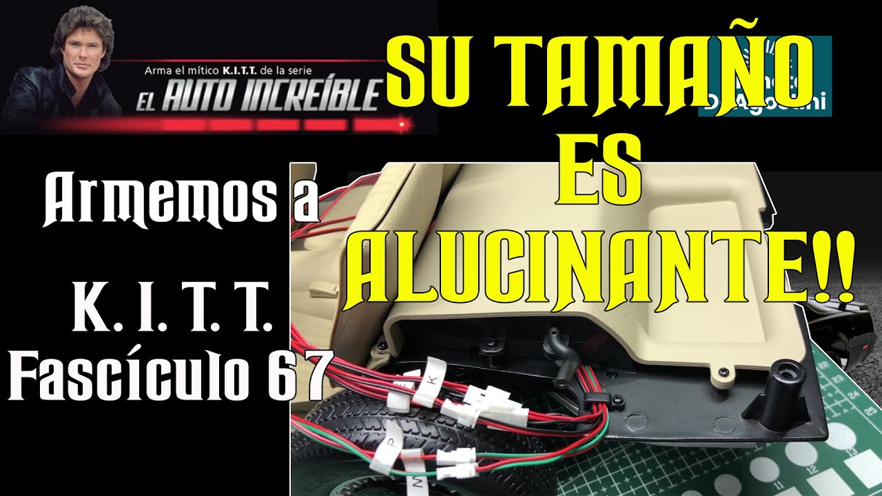 KITT El auto increíble Planeta DeAgostini Tomo 67