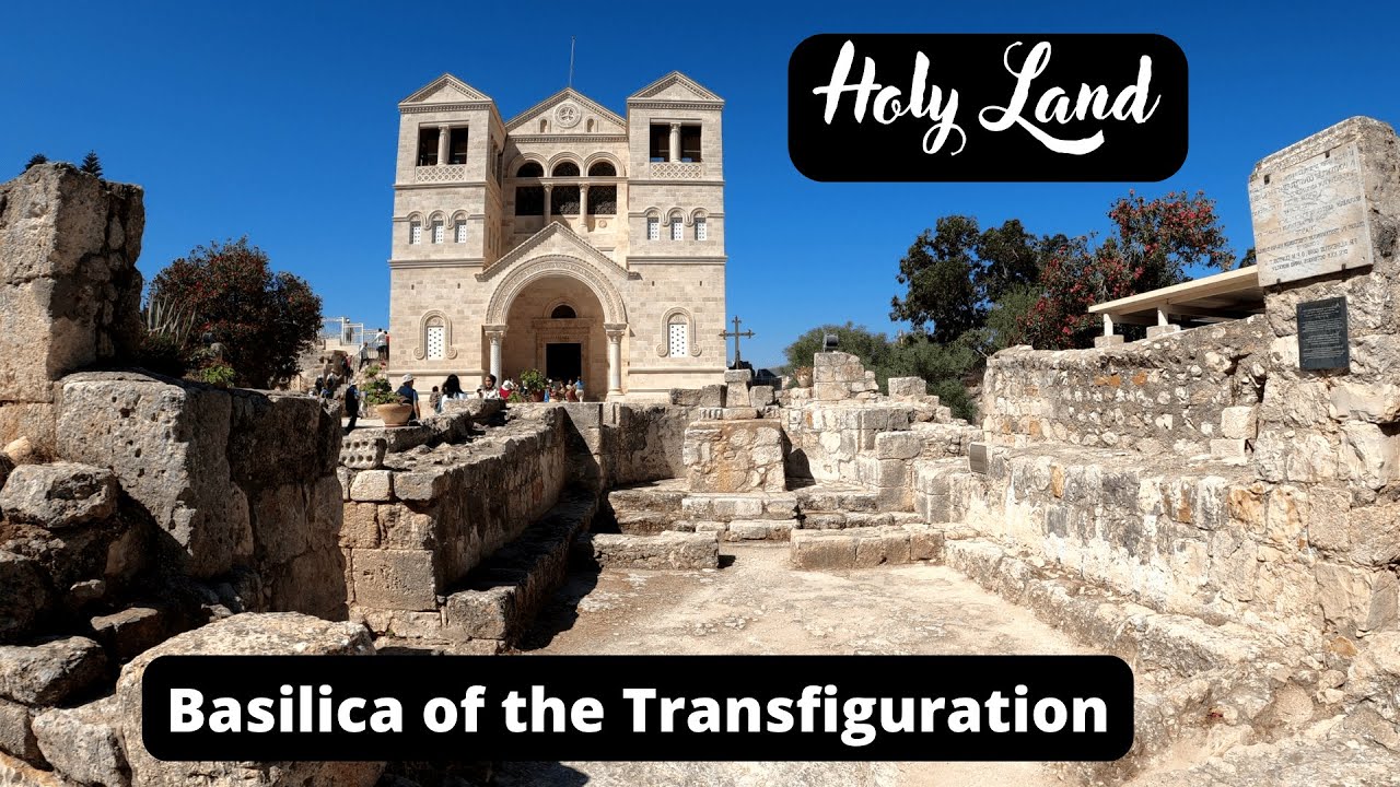 [4K] ⛪ Basilica of the Transfiguration, Tabor 🇮🇱 Базилика Преображения Господня #tabor #holyland