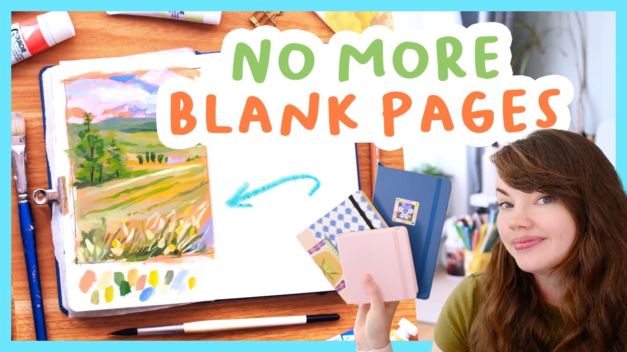 The secret to filling your sketchbook 🔓 6 ways to get creative ✨