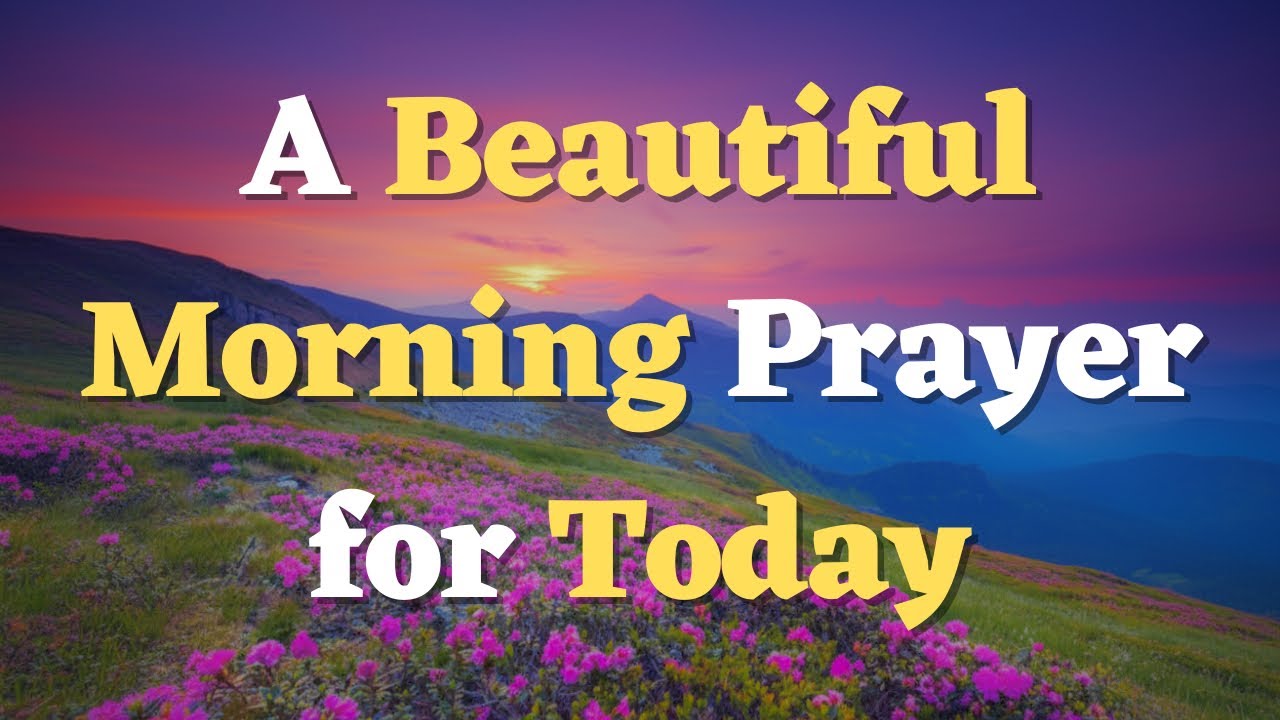 Need a Short Morning Prayer Before You Start Your Day? Pray this! God First!