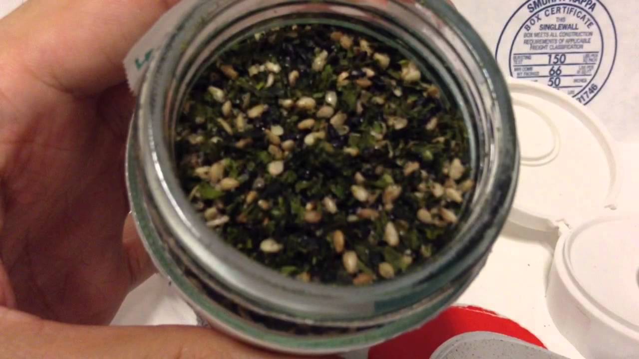 Product Opening: Mishima brand Aji Nori Furikake 味海苔 (Roasted Sesame and Seaweed)