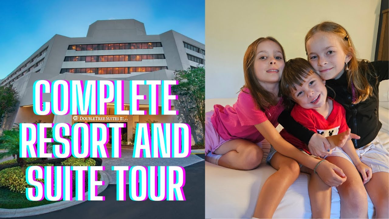 Affordable Family Hotel Near Disney Springs | DoubleTree Suite Tour And Breakfast Review