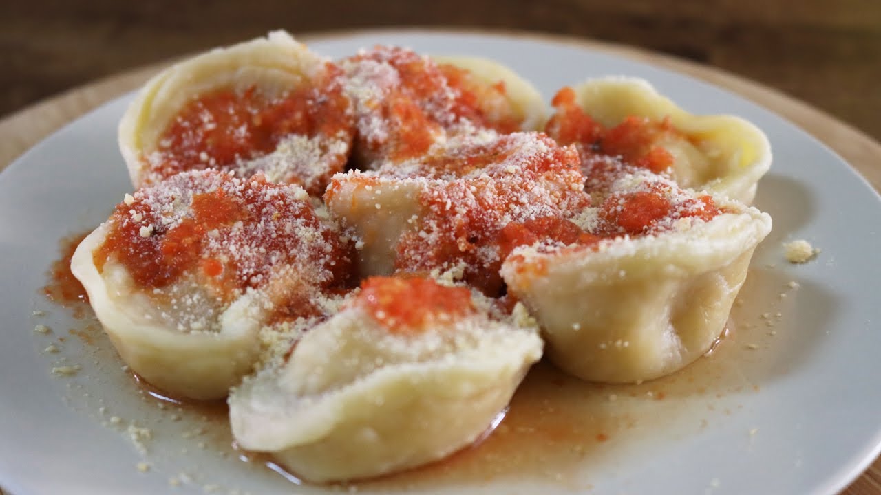 Capeletis caseros de jamón y queso 🤤😋🧀