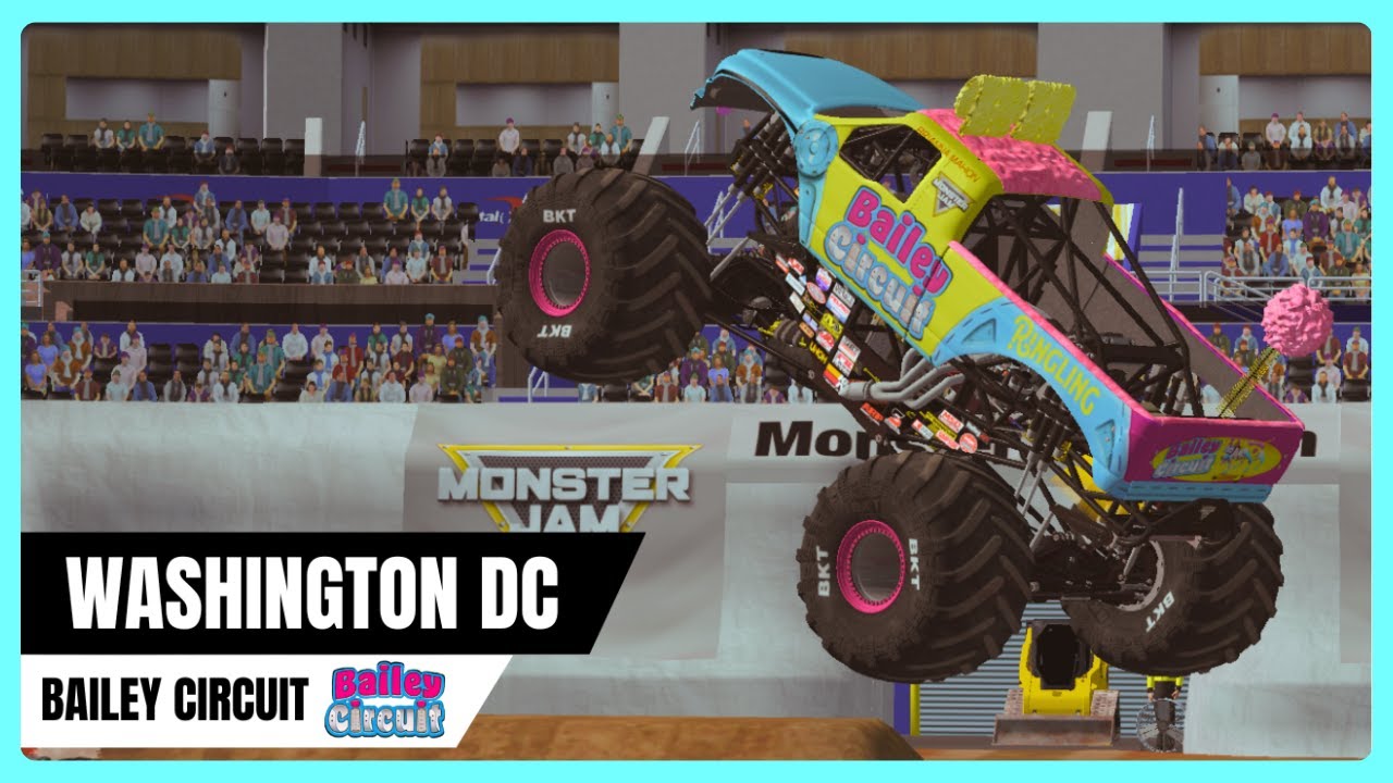 Bailey Circuit Freestyle Washington DC - Rigs of Rods Monster Jam