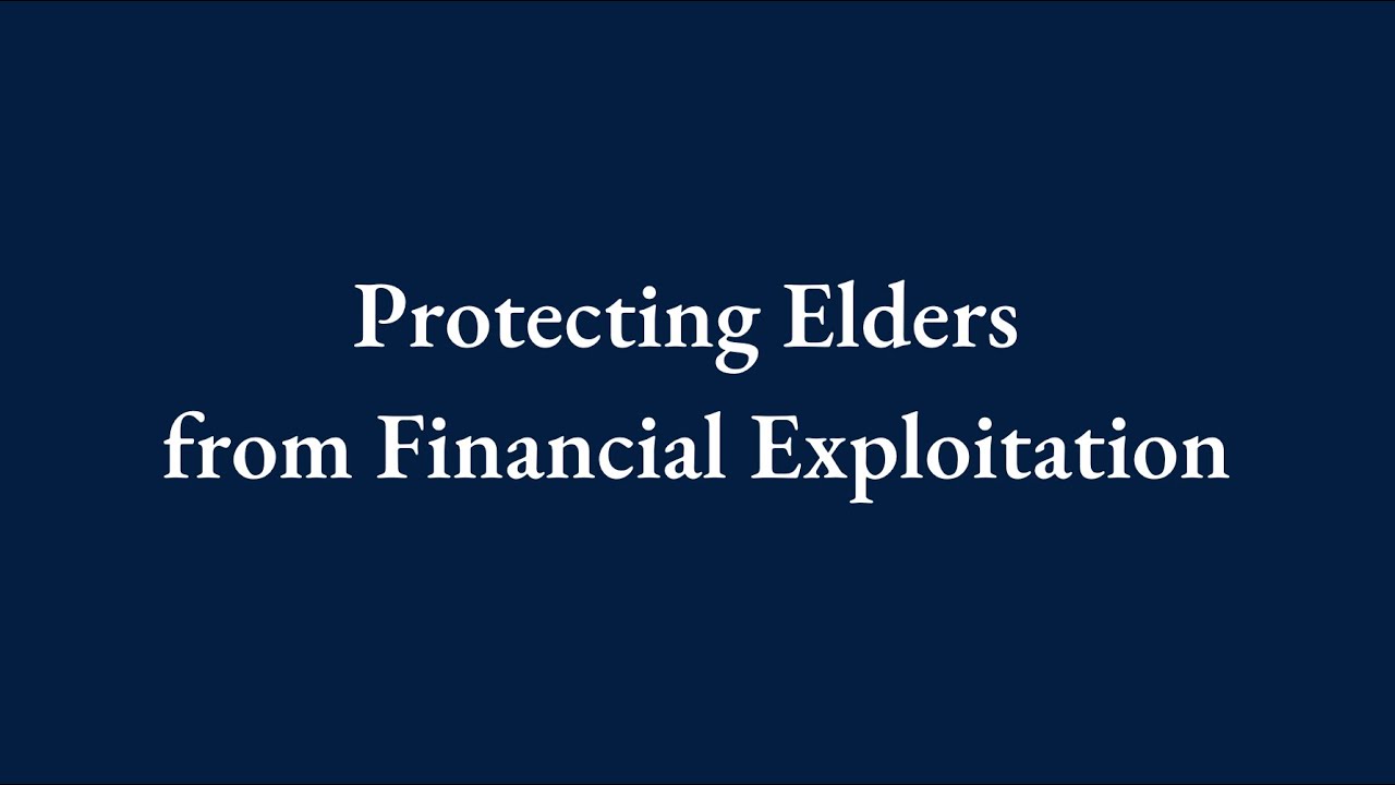 Protecting Elders from Financial Exploitation with Robert Burke of MacElree Harvey