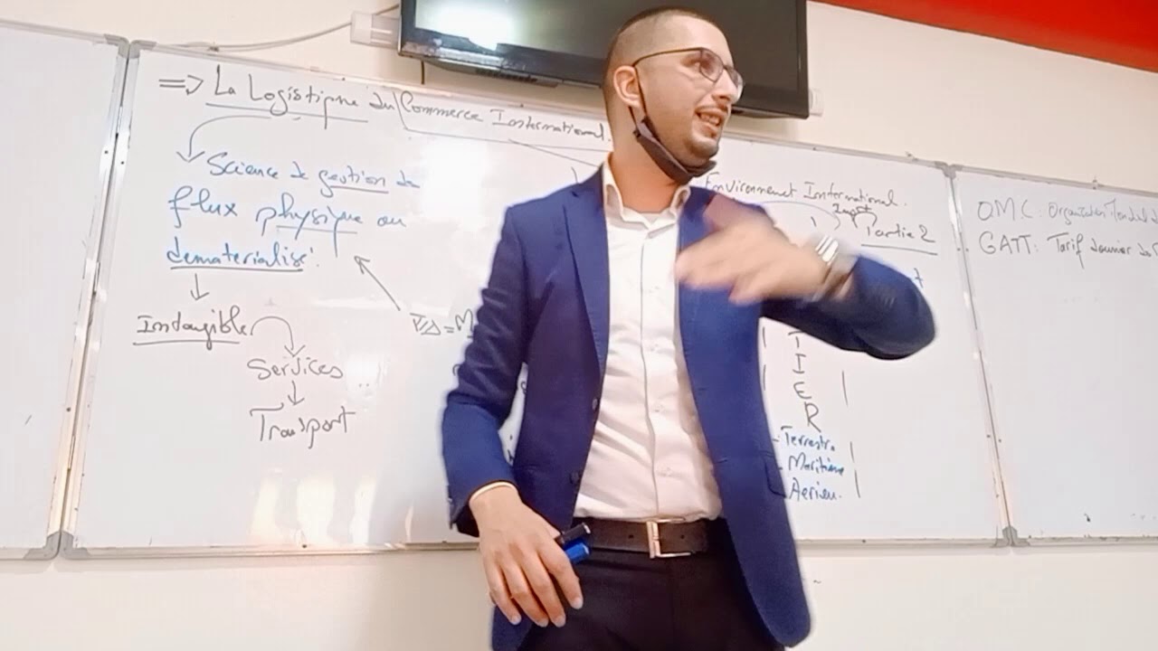 introduction à l'étude de la LOGISTIQUE DU COMMERCE INTERNATIONAL
