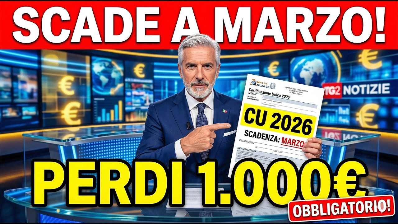 INPS, DOCUMENTO OBBLIGATORIO DI MARZO! Se c'è questo ERRORE perdi 1.000€ sul 730