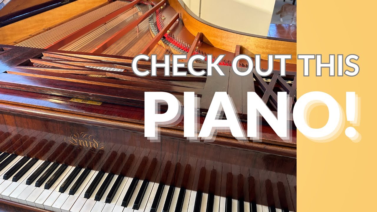 First play of my restored 1864 Erard piano! #restoration #piano #classicalmusic  #chopin #liszt