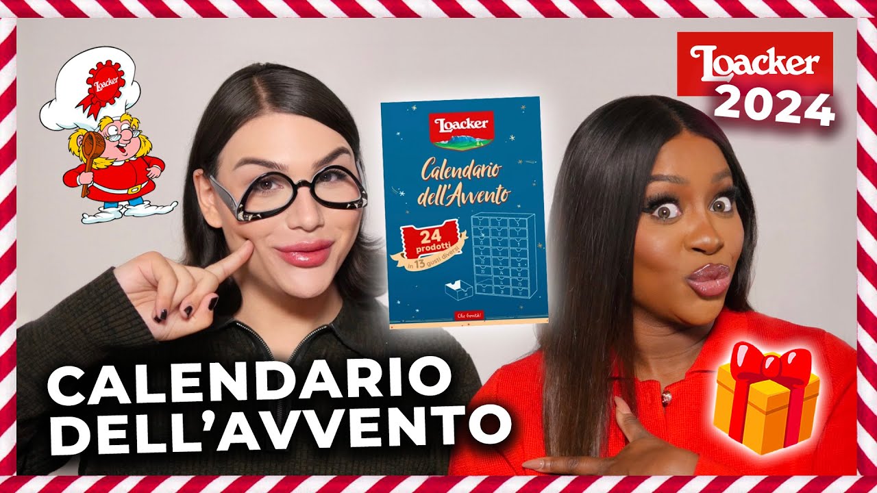 CALENDARIO DELL'AVVENTO LOACKER 2024 🎁 con @Ale Hilton