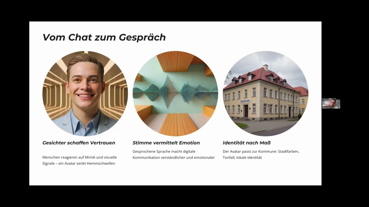 dikomm 25 digital A Team - Digitaler Bürgerservice – mit KI UND Persönlichkeit - Daniel Habich