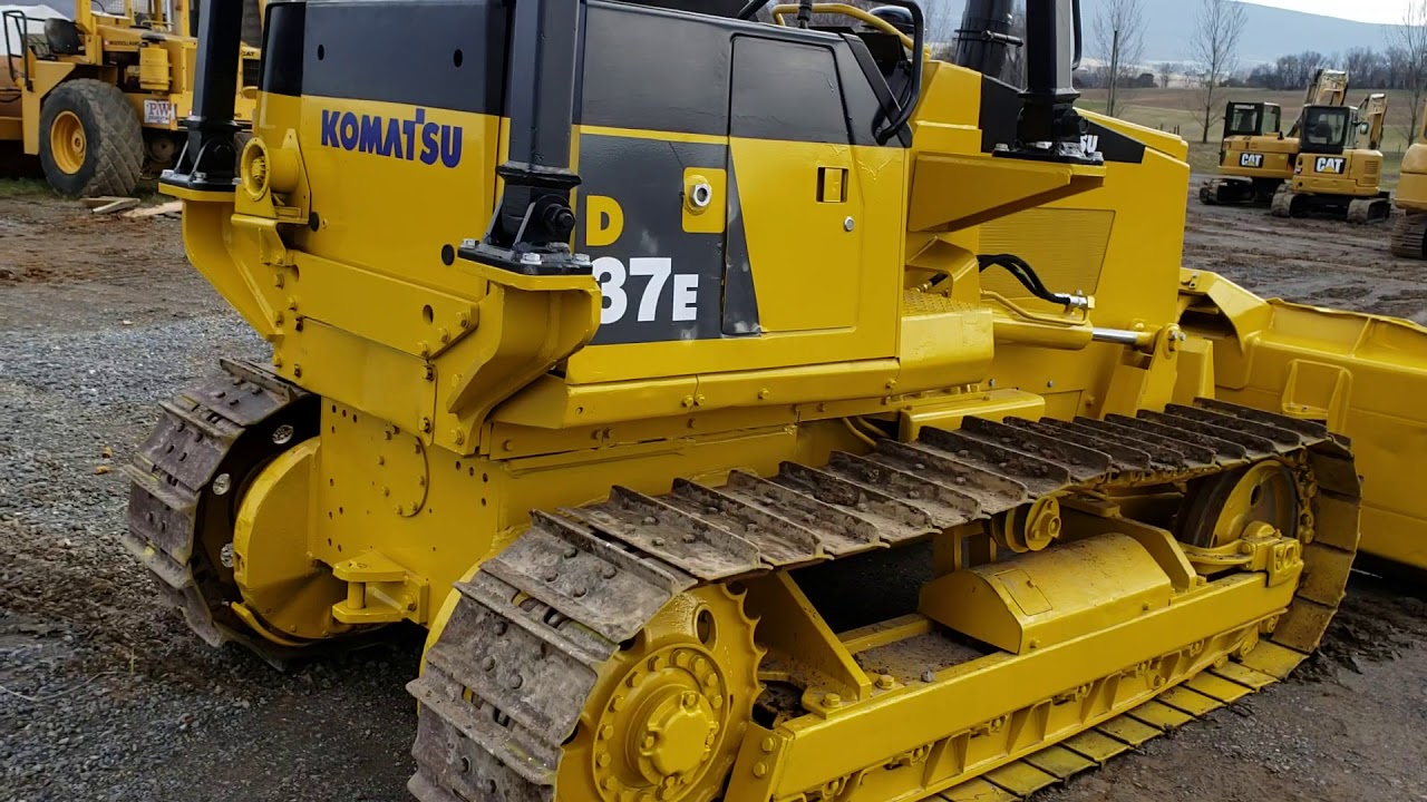 1994 Komatsu D37E-5 Bull Dozer For Sale: Walk Around Inspection Video!
