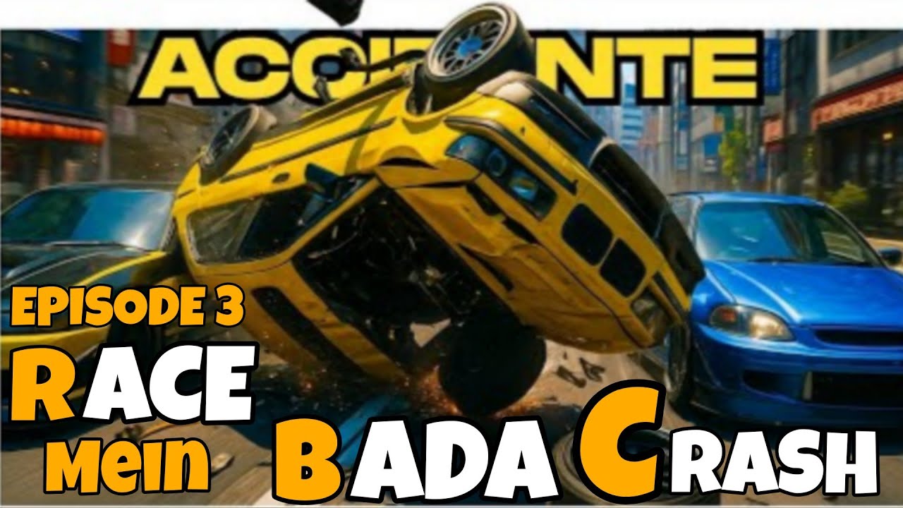 💥 CarX Street Ep 3 – Race Mein Bada Crash 😳 | New Upgrade Ka Power!