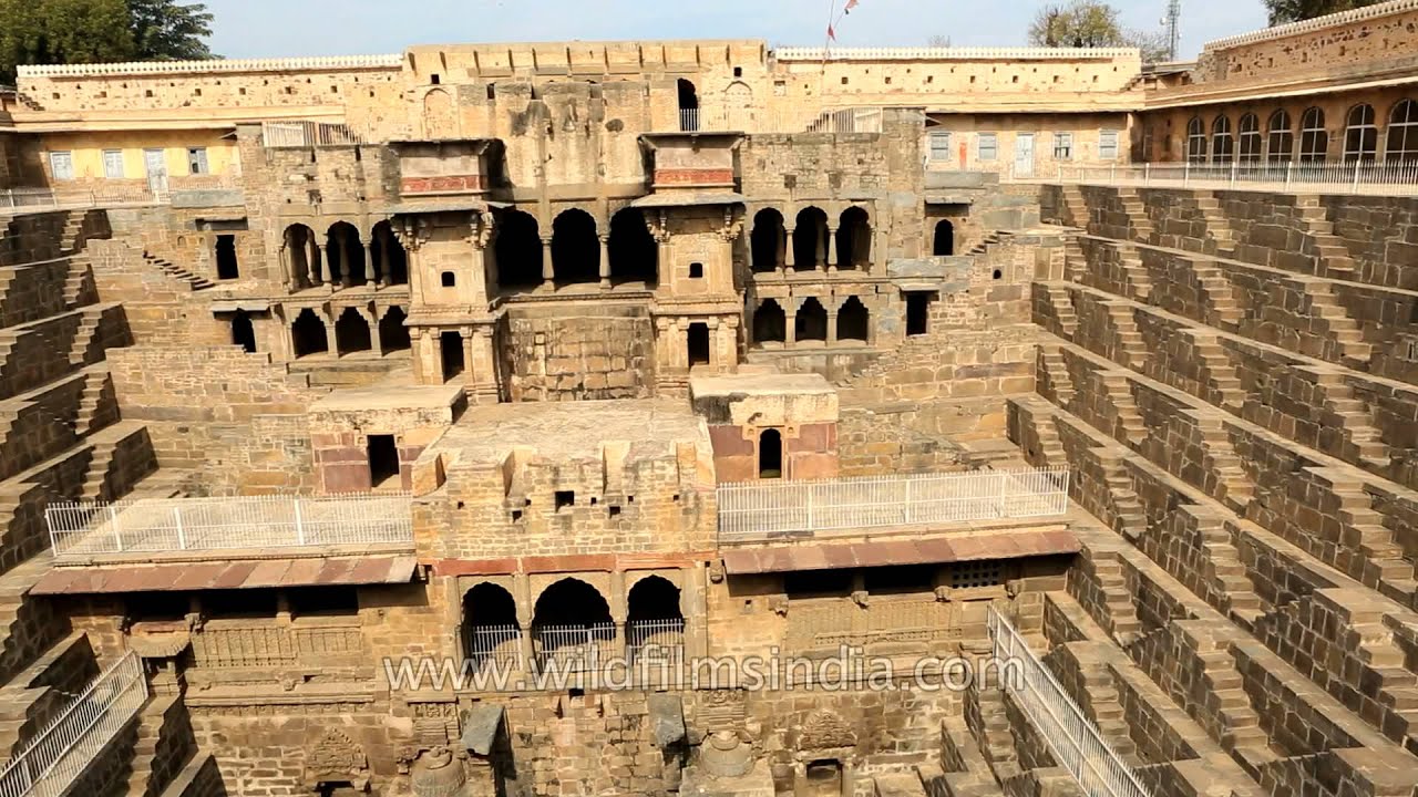 Historic Chand Baori now used for film shoots