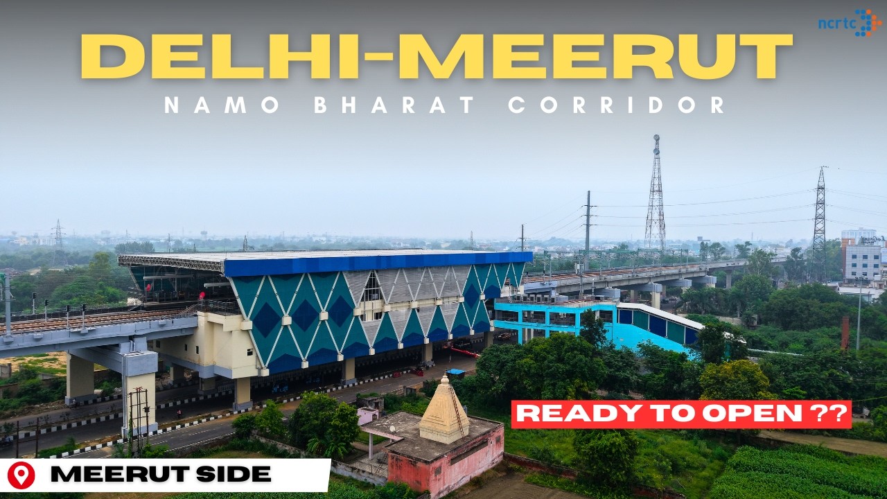 दिल्ली-मेरठ Namo Bharat Corridor : Meerut Side Update After 5 Months | July 2025 #detoxtraveller