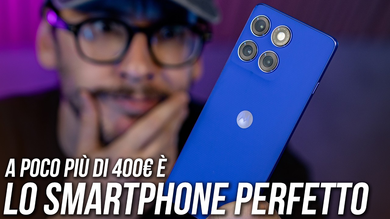 CHE SORPRESA! 6000mah, sottile, leggero, COMPLETO e costa 400€! Recensione MOTO EDGE 60 PRO!