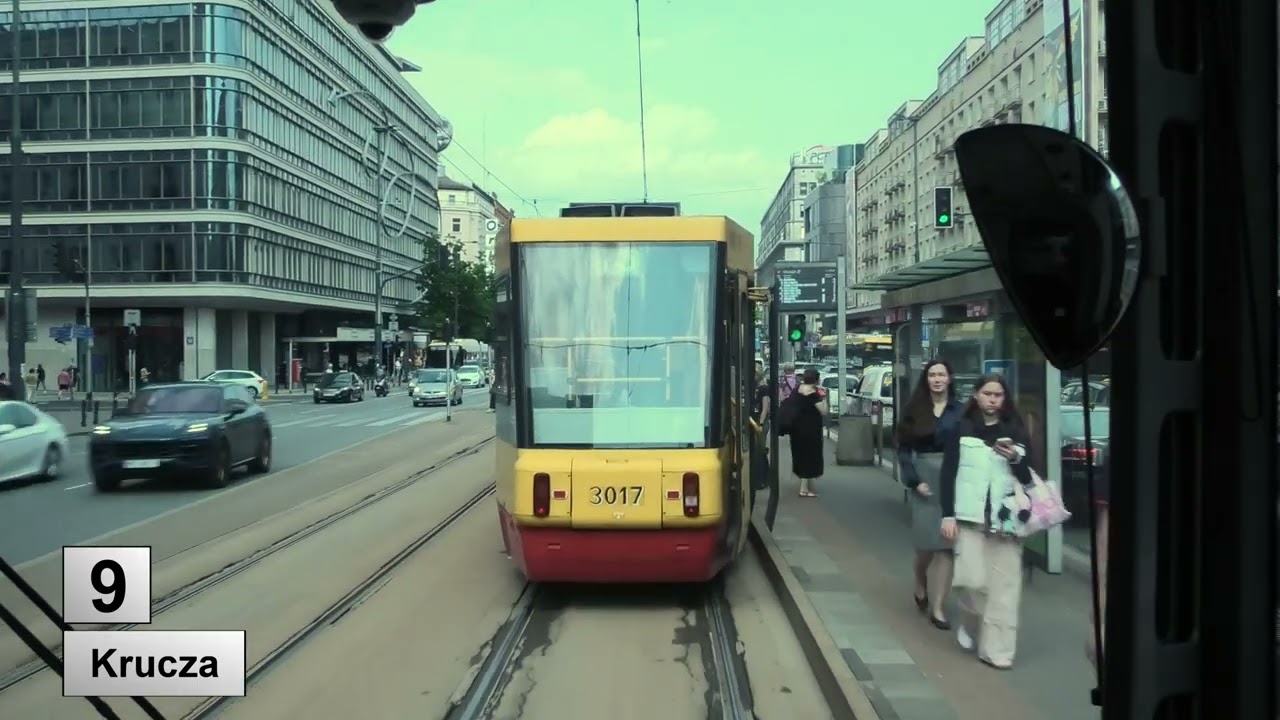 Tramwaje Warszawa 2025 Linia 9