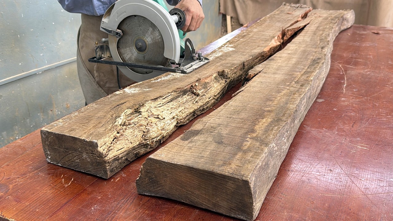 Cracks in Wood: Surprising Transformations by Experienced Carpenter into Thousand Dollar Interiors