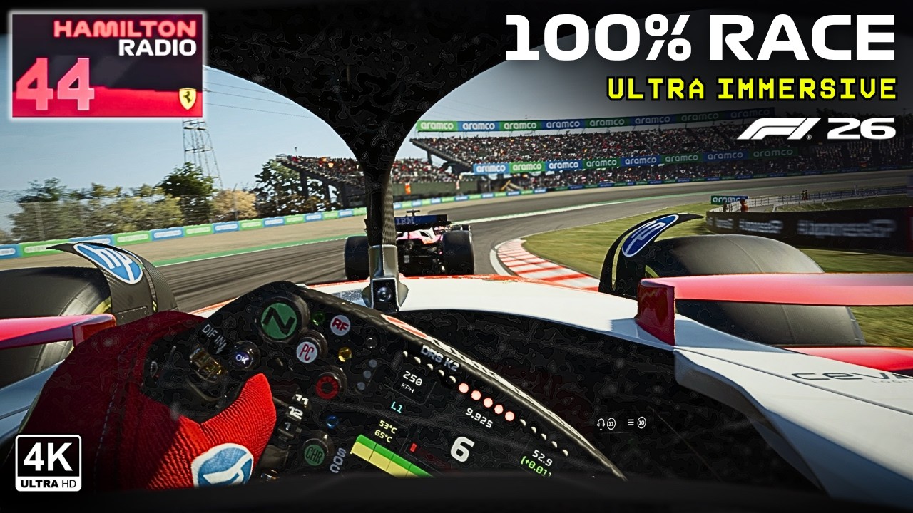 ULTRA IMMERSIVE F1 2026 - Lewis Hamilton Full Race Gameplay Japan GP