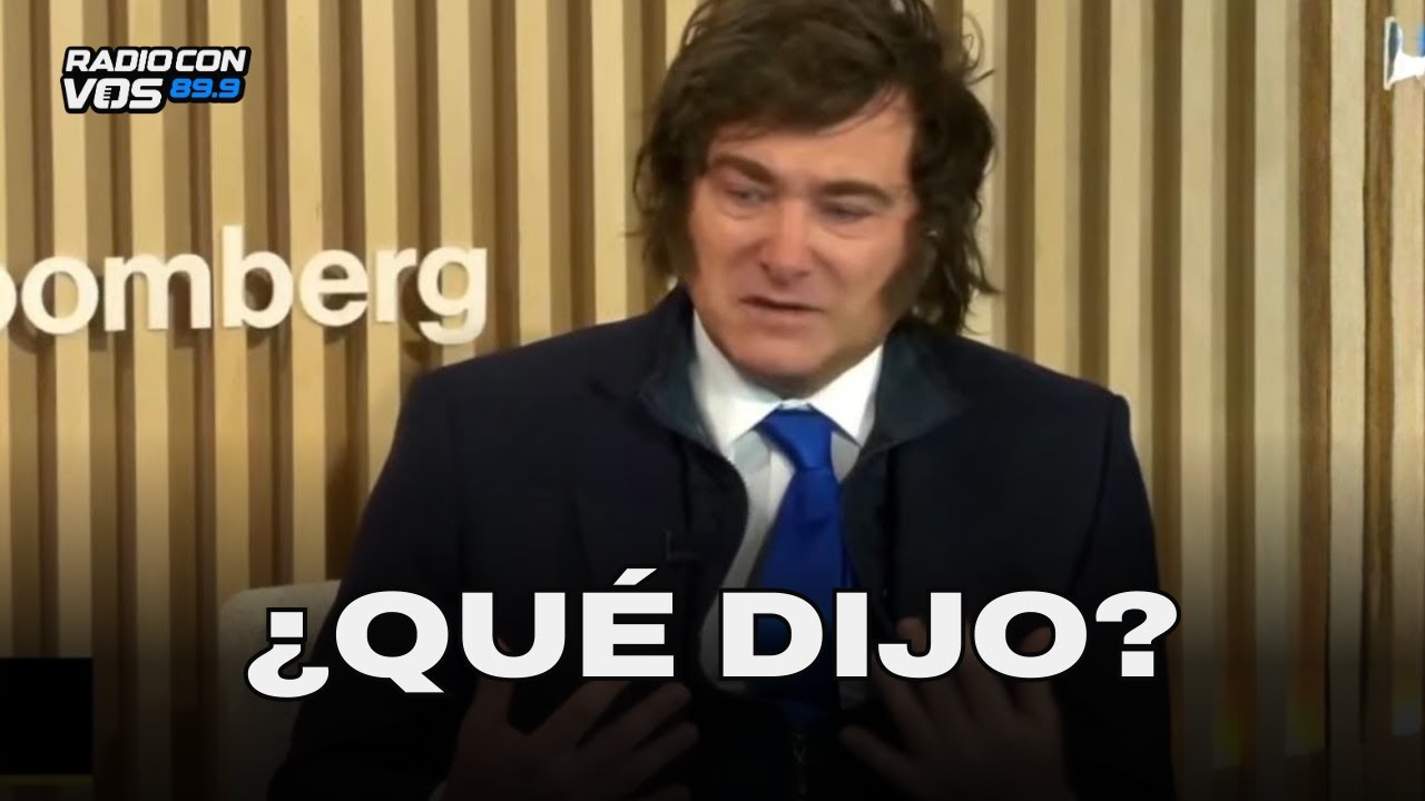 MILEI HABLÓ tras su DISCURSO en DAVOS I NICO FIORENTINO EN RADIO CON VOS