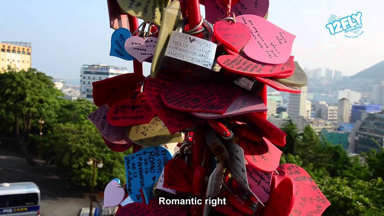12fly TV - Yumi Wong at Busan Tower and Gwangan Bridge