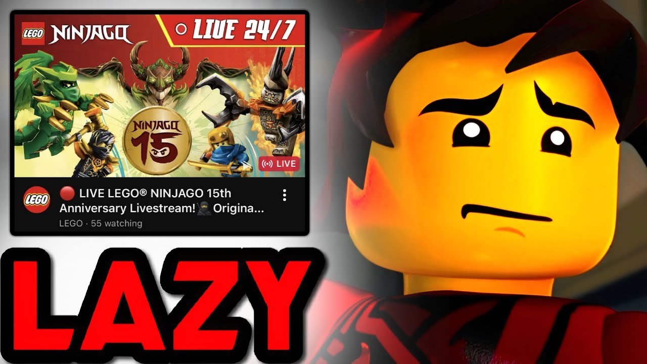 Юбилейная трансляция LEGO's Terrible Ninjago... 💔