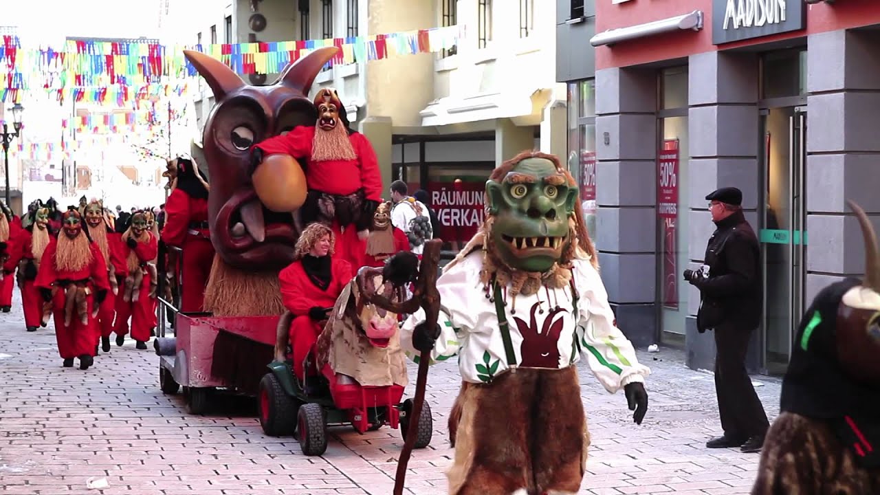 Narrentreffen in Sigmaringen - Fasnet 2012 [Full HD]