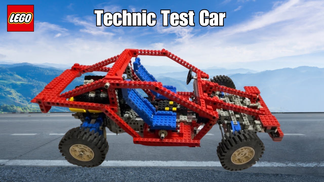 Is the LEGO Technic Test Car 8865 Worth the Build? Lets Find Out!