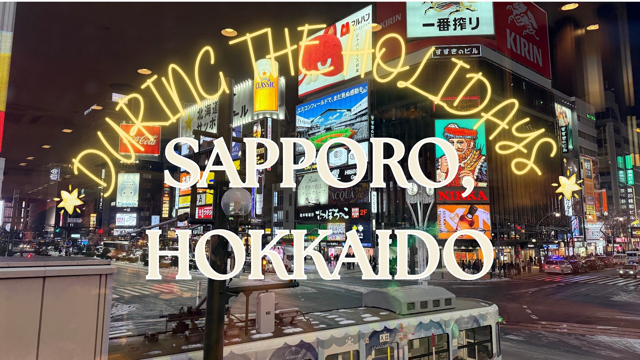 ✨❄️ Sapporo Winter Travel Guide | Cafés, Shopping & Things to Do ❄️✨