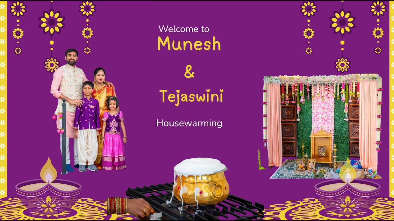 Gruhapravesam Ceremony Highlights | Indian House Warming Event