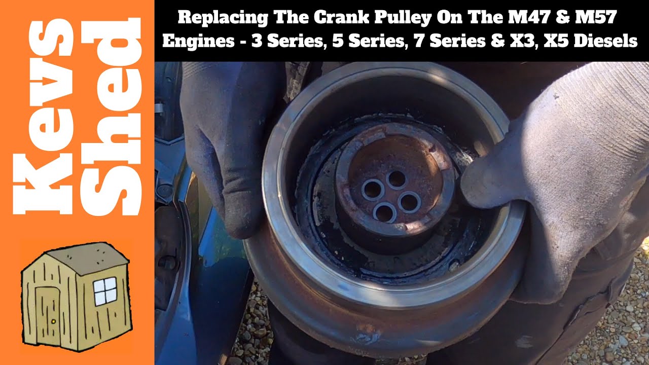 Replacing The Crank Pulley On The M47 & M57 Engines - 3 Series, 5 Series, 7 Series & X3, X5 Diesels