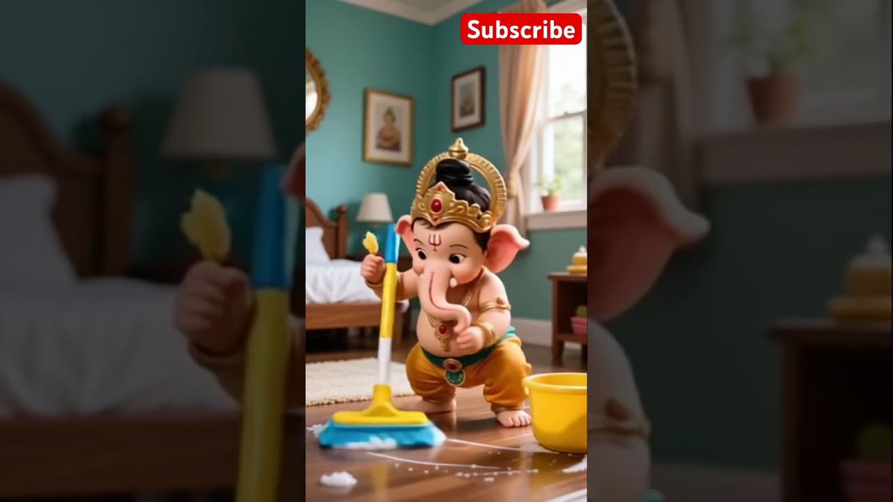 Ganesha Cleans the House! 