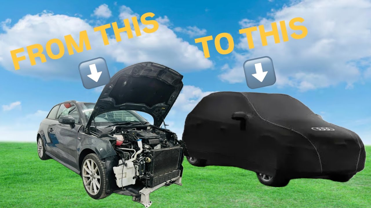 ВОССТАНОВЛЕНИЕ РАЗБИТОЙ AUDI A1 ОТ COPART PT5