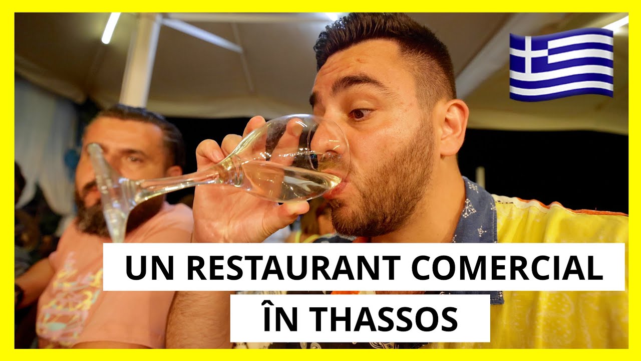 AM TESTAT UN RESTAURANT COMERCIAL ÎN THASSOS! (Piatsa Michalis, Thassos)