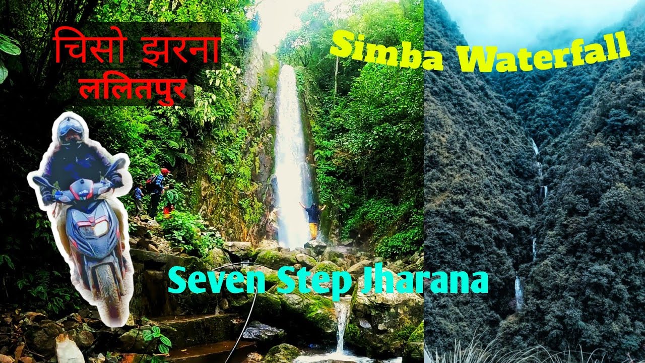 Simba Waterfall- Saraswoti Kunda #lele #manikhel #motovlog #travel #hiking #lalitpur