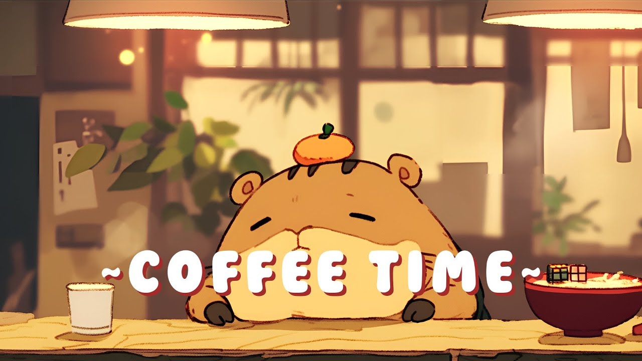 [Full Hour] Capybara Beat Station - Relaxing Music for Work/Study ~ Tranquil Mood ~ 📚 🎵 | Backgro...
