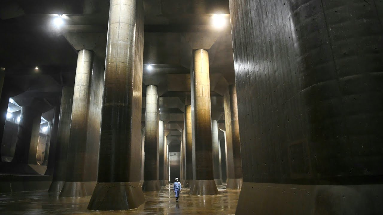 Unterirdischer Wasser-Tempel: Bereit für die Katastrophe | AFP