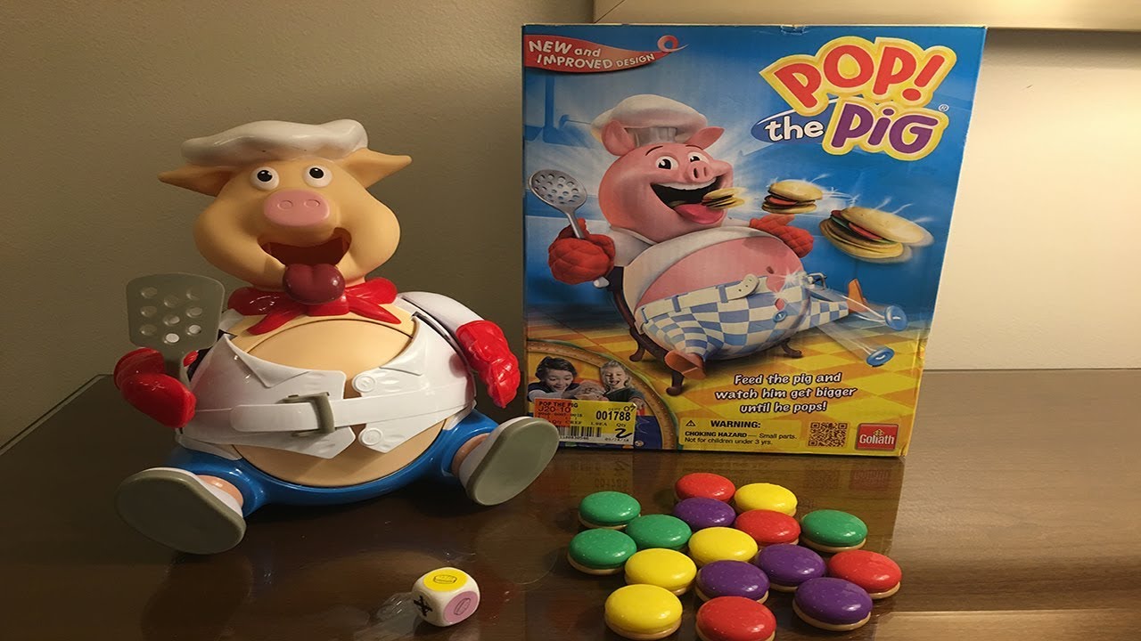 O DIVERTIDO BRINQUEDO DO PORCO MUITO COMILÃO!